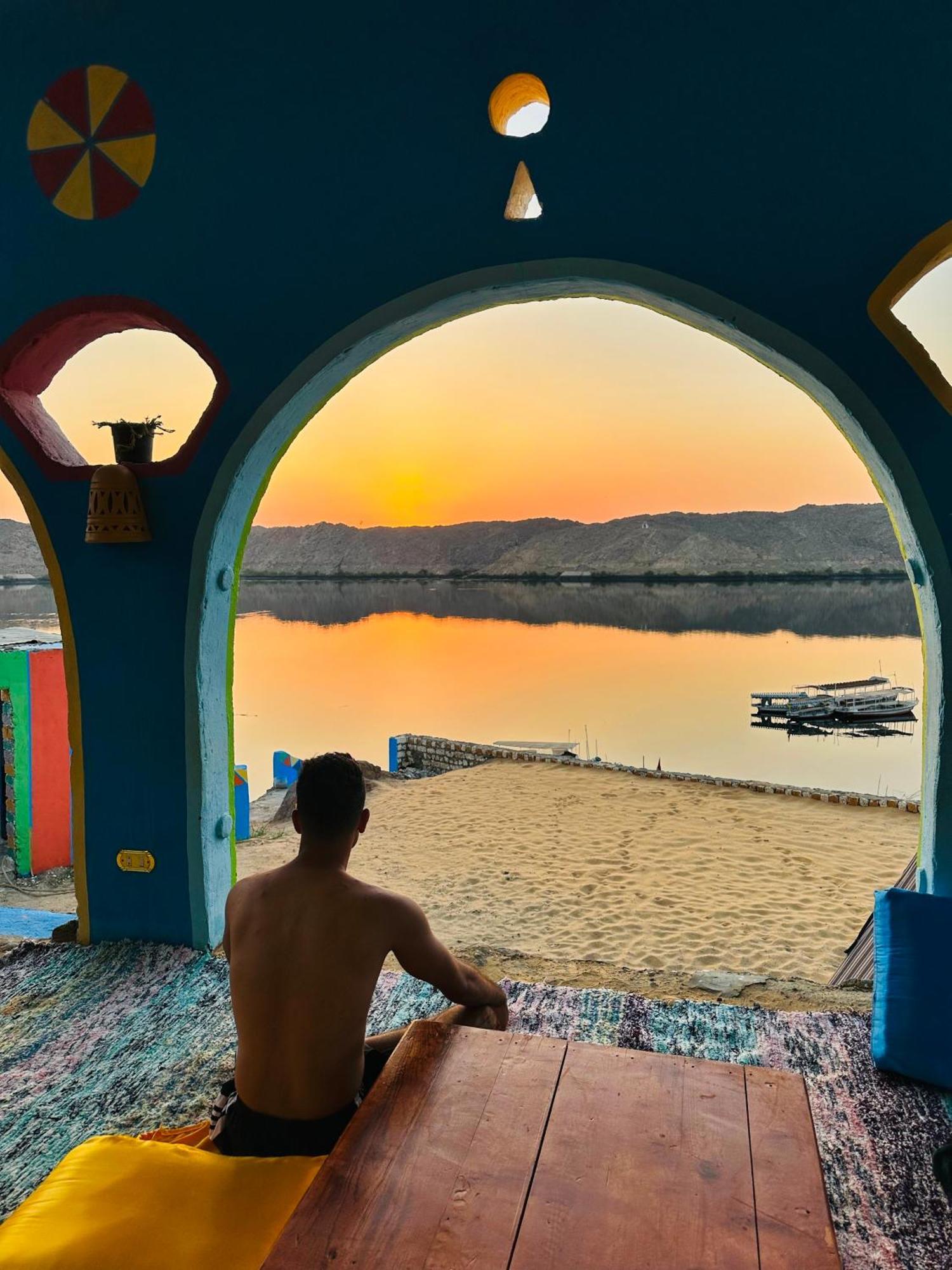 Heissa Hostel Aswan Zewnętrze zdjęcie